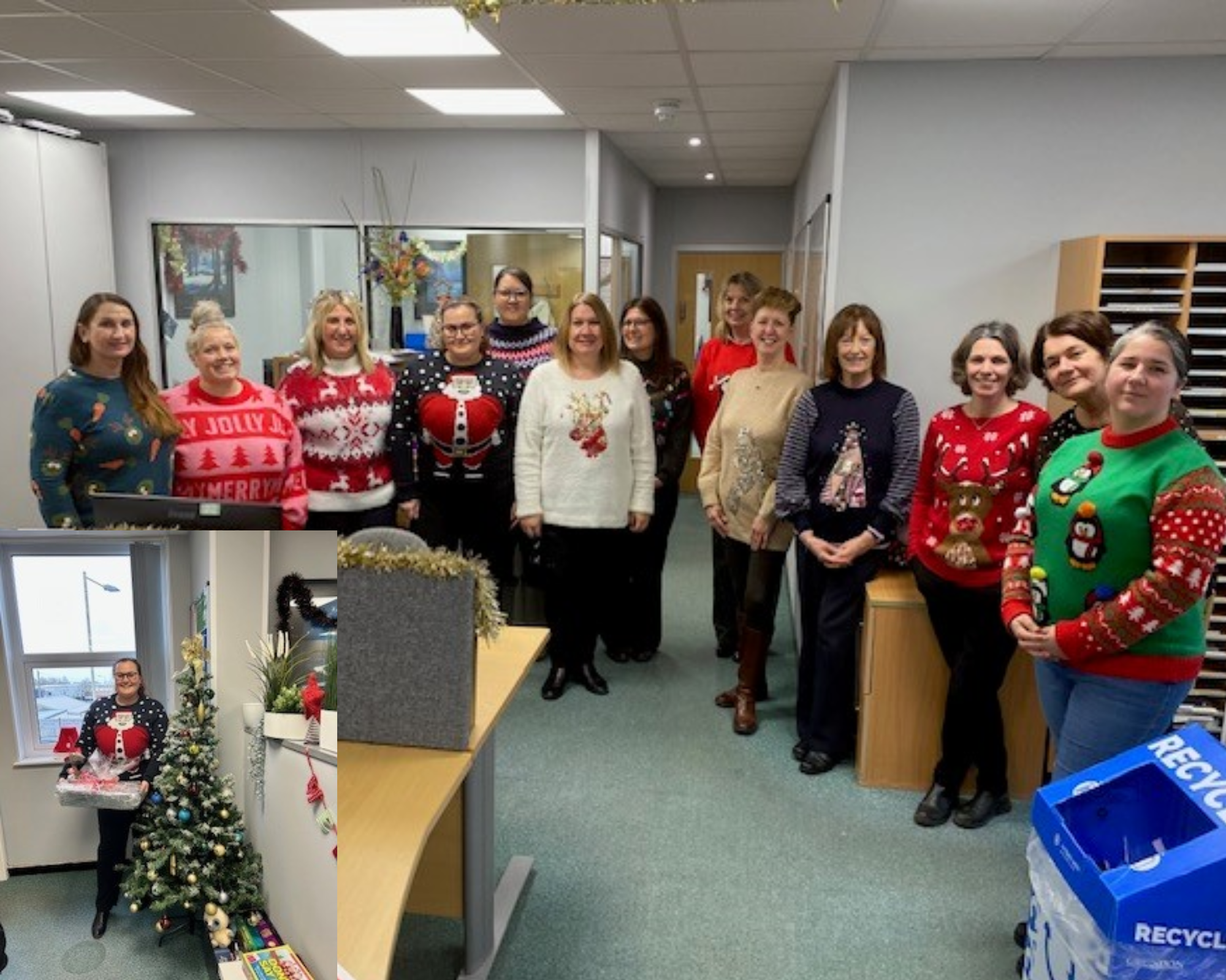 Christmas Jumper Day ServiceMaster Clean Newbury